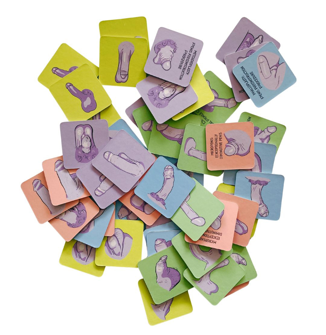 Kuvia muistipelin korteista