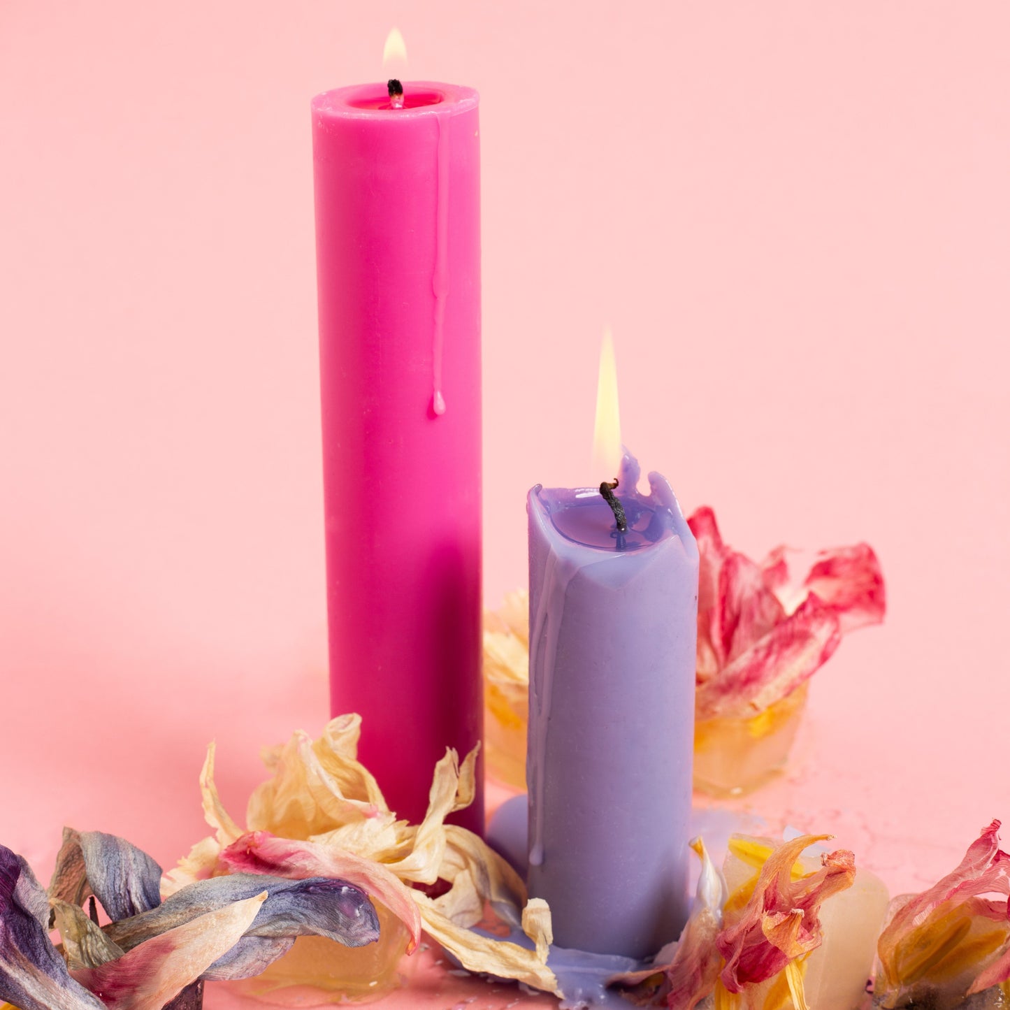 Wax play candles